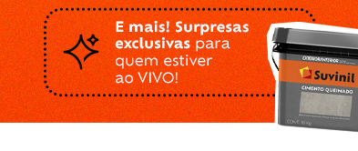 Surpresas Exclusivas para quem estiver no ao vivo